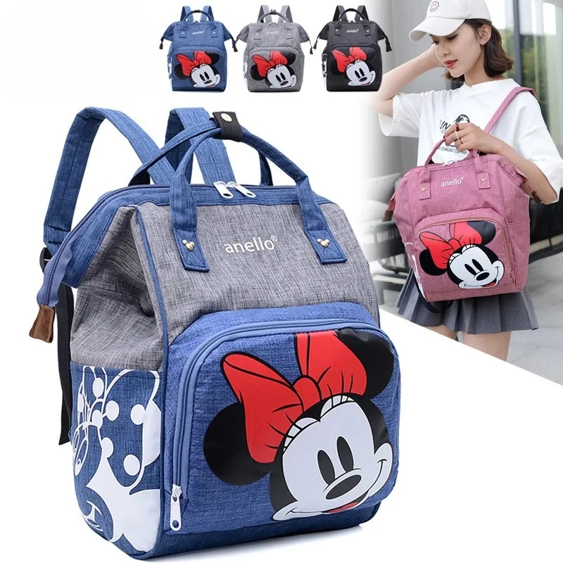 Disney's New Cartoon Minnie Mickey Backpack Children's Shoulder School Bag Cute Kawaii Girls Shoulder bag Mommy bag
Disney's New Cartoon Minnie Mickey Backpack Children's Shoulder School Bag Cute Kawaii Girls Shoulder bag Mommy bag