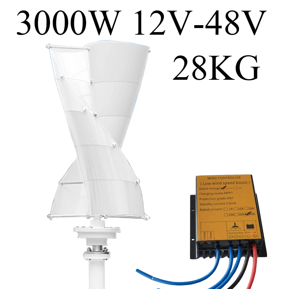 Magnetic Levitation Generator With MPPT Charge Controller Wind Power Generator 3 Phase AC for You Electricity Generation
Magnetic Levitation Generator With MPPT Charge Controller Wind Power Generator 3 Phase AC for You Electricity Generation