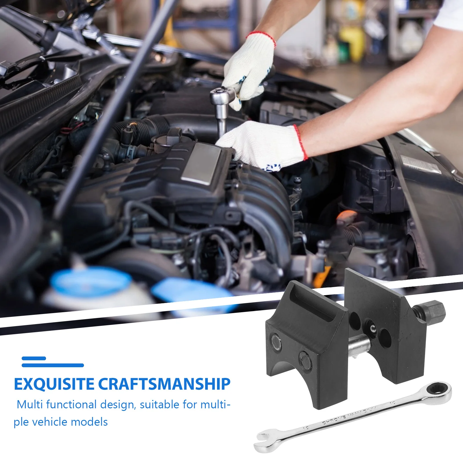 Steel Suspension Strut Splitter Adjustable Hub Spreader Tool Precision Engineering Hub Splitter Tool Universal Strut Spreader
Steel Suspension Strut Splitter Adjustable Hub Spreader Tool Precision Engineering Hub Splitter Tool Universal Strut Spreader