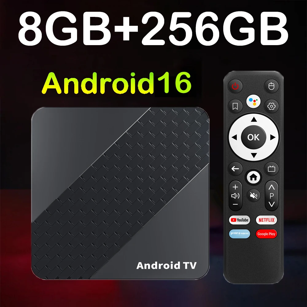 Very Fast X10 Smart TV Box Android 16 Ram 8GB Rom 128GB 256GB RK3518 Voice Remote Bluetooth 6.0 Wifi6 Media Player Set Top Box
Very Fast X10 Smart TV Box Android 16 Ram 8GB Rom 128GB 256GB RK3518 Voice Remote Bluetooth 6.0 Wifi6 Media Player Set Top Box