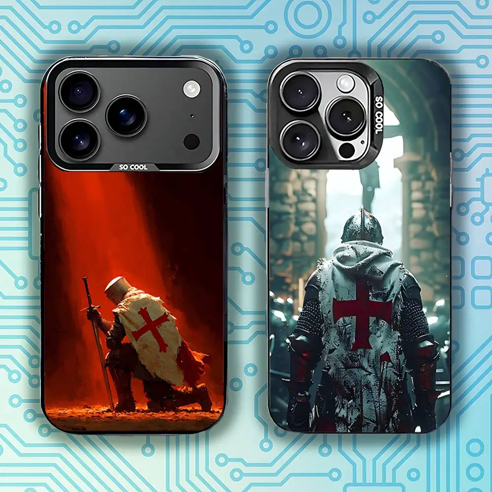 Knights Templar Phone Case For iPhone 17,16,15,14,13,12,11,Pro,Max,Plus,E,Air,Mini Black Tpu Cover
Knights Templar Phone Case For iPhone 17,16,15,14,13,12,11,Pro,Max,Plus,E,Air,Mini Black Tpu Cover