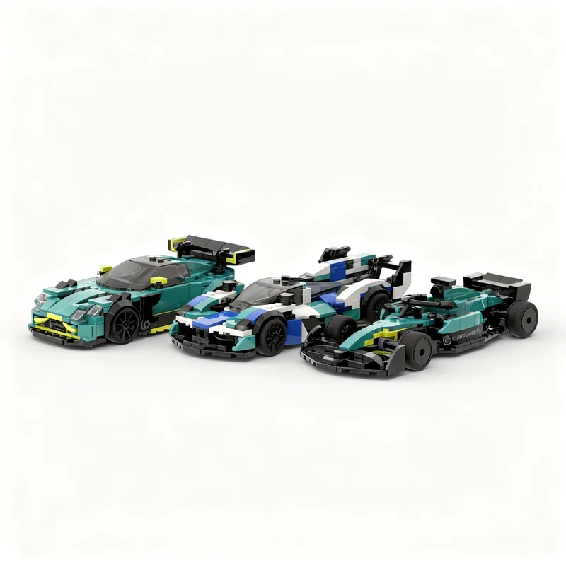 897PCS MOC City Champions Super Car Aston Martin Racing Bundle Model Technology DIY Assembly Building Blocks Display Gift Home
897PCS MOC City Champions Super Car Aston Martin Racing Bundle Model Technology DIY Assembly Building Blocks Display Gift Home