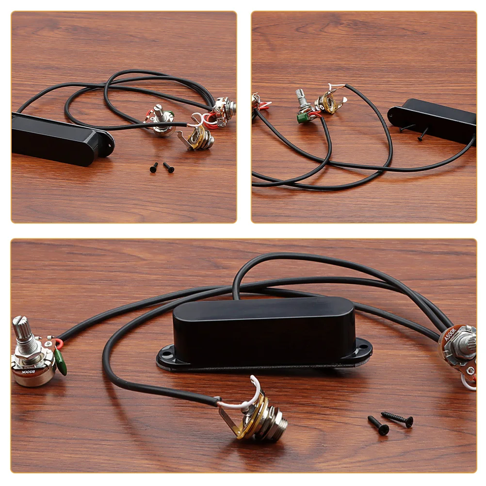 Black Pickup for Guitar Acoustic and Electric Metal Plastic Shell Easy Install Musical Instrument Accessories Guitar Sound 
Black Pickup for Guitar Acoustic and Electric Metal Plastic Shell Easy Install Musical Instrument Accessories Guitar Sound