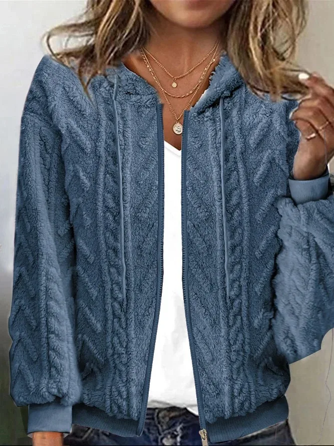 Women's hoodie sports Plush jacket coat fashionable casual zipper tie sweatshirt hoodie winter warm furry jackets women top 2023
Women's hoodie sports Plush jacket coat fashionable casual zipper tie sweatshirt hoodie winter warm furry jackets women top 2023