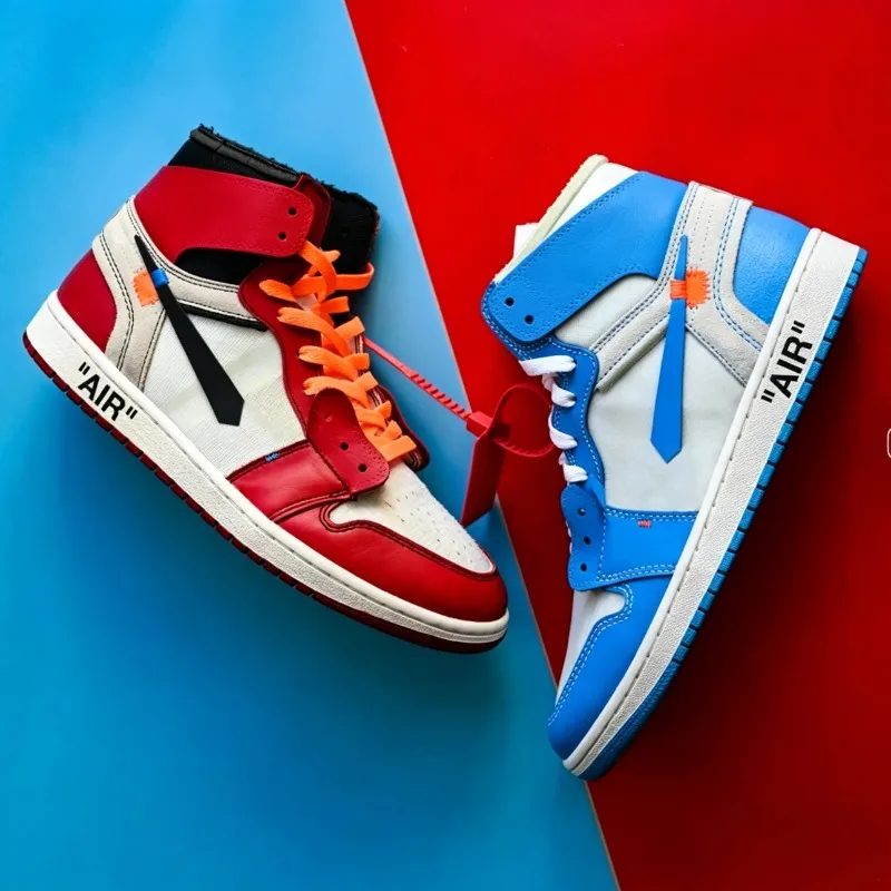 Versatile Retro Casual Sneakers for Men. North Carolina Blue Collaboration Women's Shoes. Chicago Round-toe High-top Shoes.
Versatile Retro Casual Sneakers for Men. North Carolina Blue Collaboration Women's Shoes. Chicago Round-toe High-top Shoes.