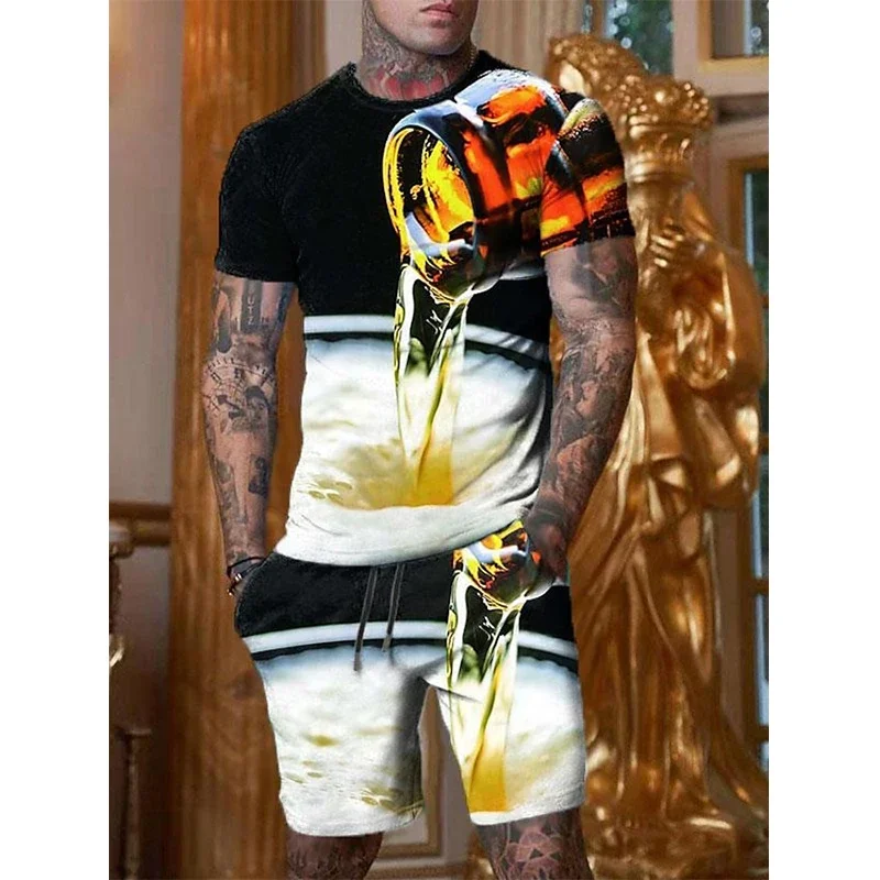 Funny Oktoberfest Beer Men's Suit 3D Print T-Shirts Shorts 2-Piece Set Casual Tracksuit Streetwear Oversized Outfit Man Clothing
Funny Oktoberfest Beer Men's Suit 3D Print T-Shirts Shorts 2-Piece Set Casual Tracksuit Streetwear Oversized Outfit Man Clothing