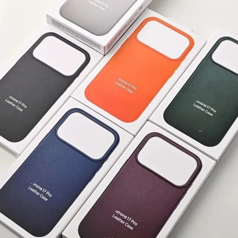 Official Leather Case for IPhone 17 Pro Max 16 15 14 13 Pro Max for Magsafe Magnetic Protective Cover Anti-drop Case
Official Leather Case for IPhone 17 Pro Max 16 15 14 13 Pro Max for Magsafe Magnetic Protective Cover Anti-drop Case