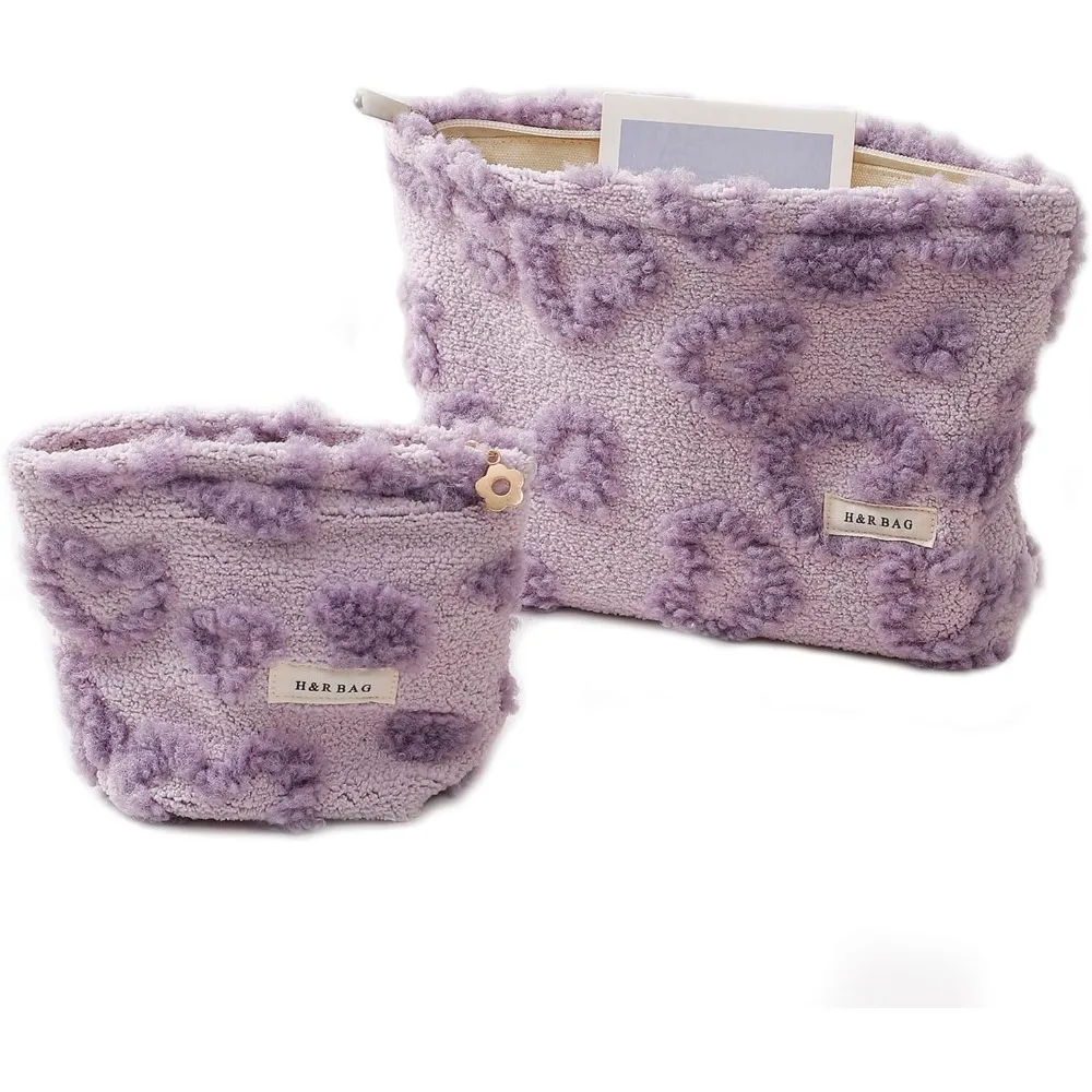 2 Pcs Makeup Bags, Large Cosmetic Bag Travel Toiletry Bag Organizer for Women, Embroidery Craft
2 Pcs Makeup Bags, Large Cosmetic Bag Travel Toiletry Bag Organizer for Women, Embroidery Craft