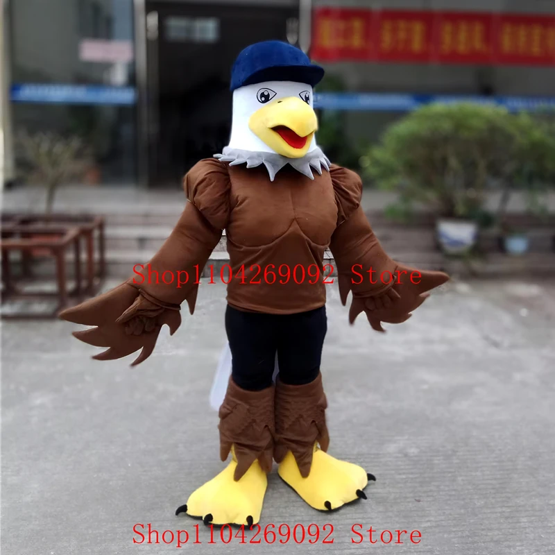 New Desige Eagle Mascot Costumer hawk Mascotter Cartoon Cosplay Costumer Birthday Party Event Advertising Suite Custom Name
New Desige Eagle Mascot Costumer hawk Mascotter Cartoon Cosplay Costumer Birthday Party Event Advertising Suite Custom Name