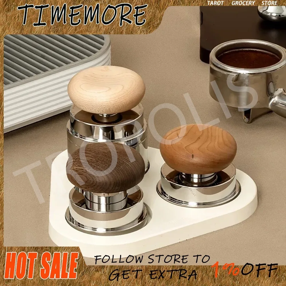 IN Stock TIMEMORE Mushroom Series Espresso Powder Distributor 58.4mm Customized Constant Pressure Coffee Tamper Powder Press Set
IN Stock TIMEMORE Mushroom Series Espresso Powder Distributor 58.4mm Customized Constant Pressure Coffee Tamper Powder Press Set
