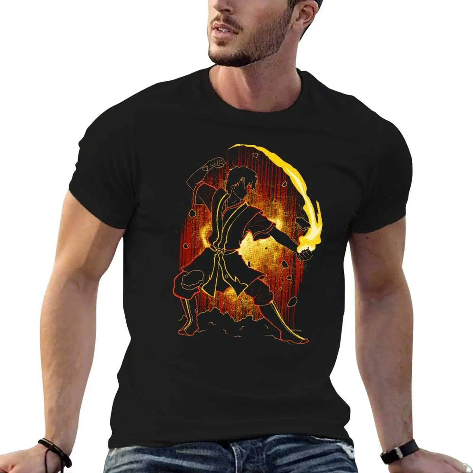 Shadow of the Firebender T-Shirt man t shirt heavy cotton cotton t shirts man 100% funny t shirts cotton T-shirt
Shadow of the Firebender T-Shirt man t shirt heavy cotton cotton t shirts man 100% funny t shirts cotton T-shirt