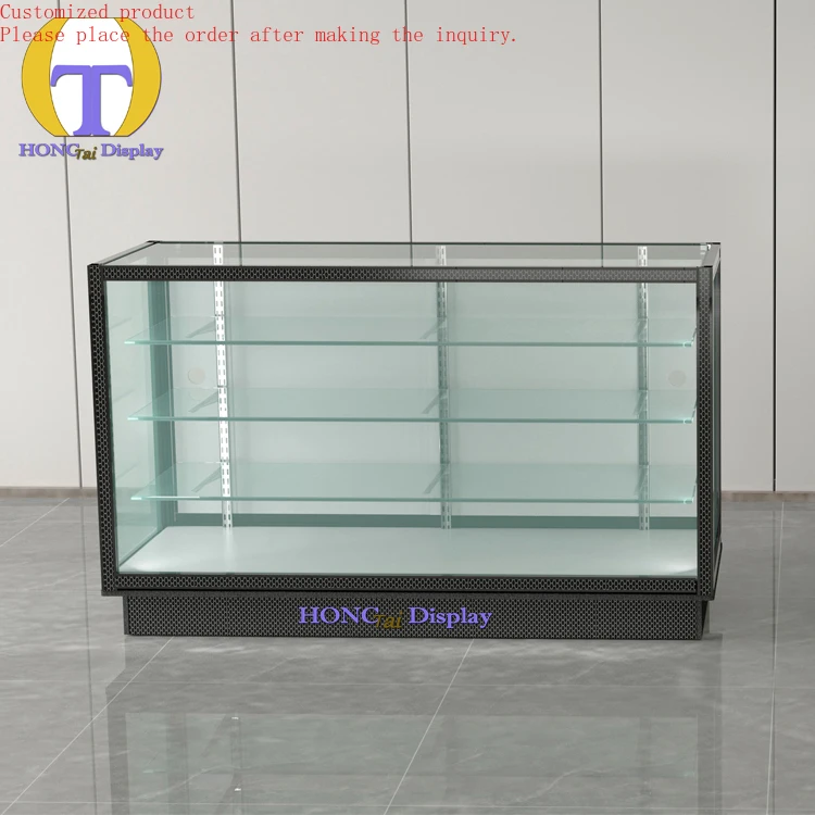 Custom.6 Feet Unique Design Smoke Shop Showcase Aluminum Frame LED Lighting Retail Glass Display Cabinet With Adjustable Glass S
Custom.6 Feet Unique Design Smoke Shop Showcase Aluminum Frame LED Lighting Retail Glass Display Cabinet With Adjustable Glass S