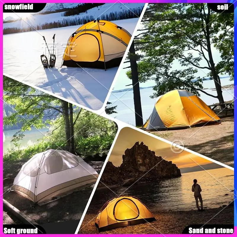 AUU-10PCS Screw-In Tent Stakes Ground Anchors M8 Heavy Duty Tent Stakes Tent Pegs Camping Stakes Tent Ground Nail
AUU-10PCS Screw-In Tent Stakes Ground Anchors M8 Heavy Duty Tent Stakes Tent Pegs Camping Stakes Tent Ground Nail