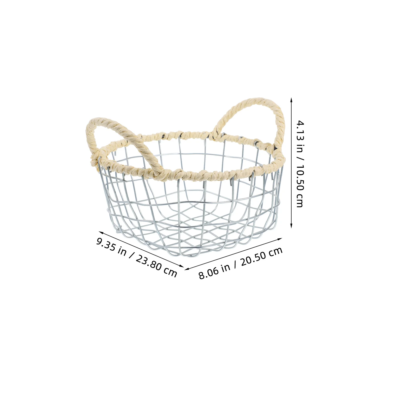 Handheld Iron Wire Woven Basket Small Food Storage Snack Fruit Bread Countertop Organizer Iron Woven Basket 
Handheld Iron Wire Woven Basket Small Food Storage Snack Fruit Bread Countertop Organizer Iron Woven Basket