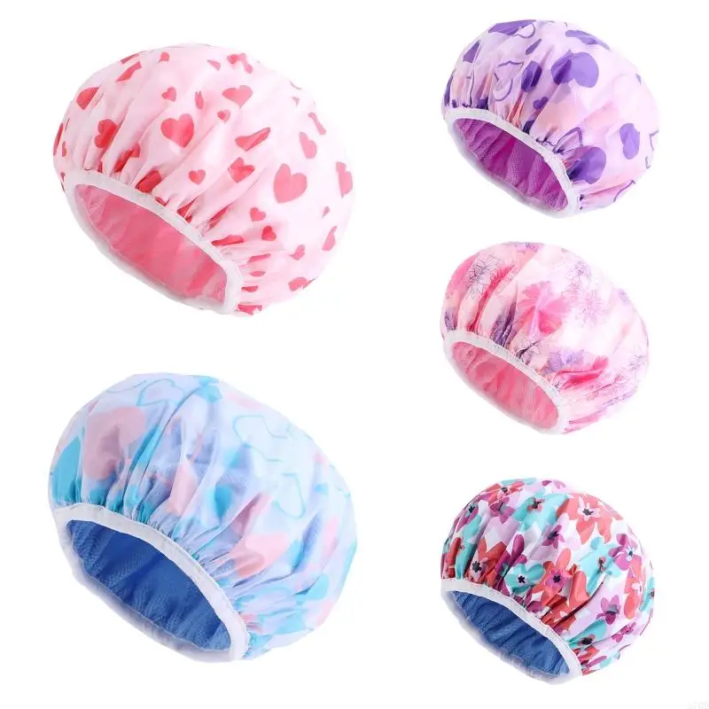 270D Waterproof Double Layer Fashion Printed Bath Bathroom Shower Caps for Women Hair Wrap Bathroom Reusable Accessories
270D Waterproof Double Layer Fashion Printed Bath Bathroom Shower Caps for Women Hair Wrap Bathroom Reusable Accessories