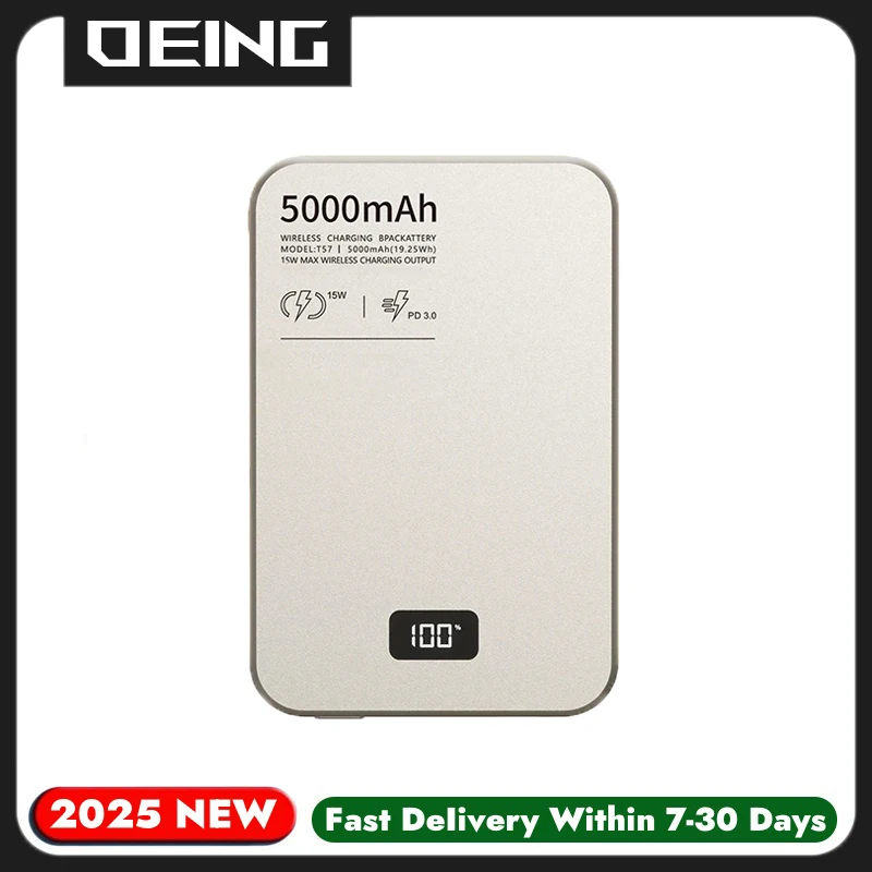 10000mAh Super Thin Magnetic Powerbank 20W Wireless Fast Charger Portable External Battery For iPhone Xiaomi Samsung Power Bank
10000mAh Super Thin Magnetic Powerbank 20W Wireless Fast Charger Portable External Battery For iPhone Xiaomi Samsung Power Bank