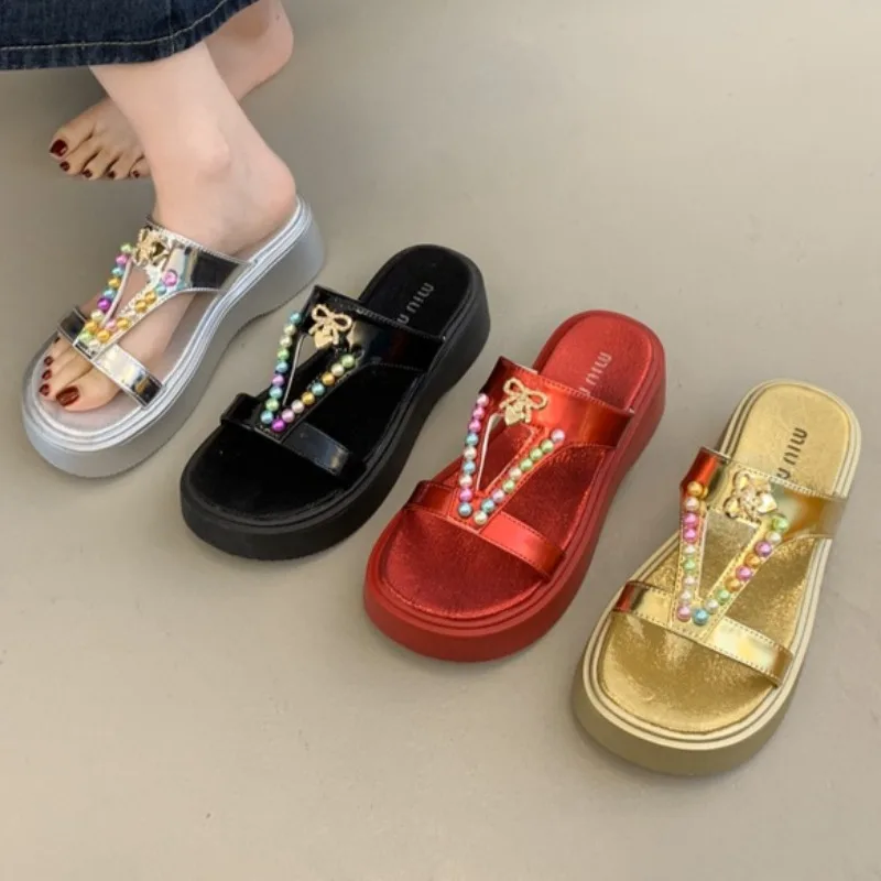 Women Sandals Summer Fashion Leathe Open Toe Round Toe Wedges Sandals Shoes Women Beach Casual Slipper Low Heels Walking Sandals
Women Sandals Summer Fashion Leathe Open Toe Round Toe Wedges Sandals Shoes Women Beach Casual Slipper Low Heels Walking Sandals