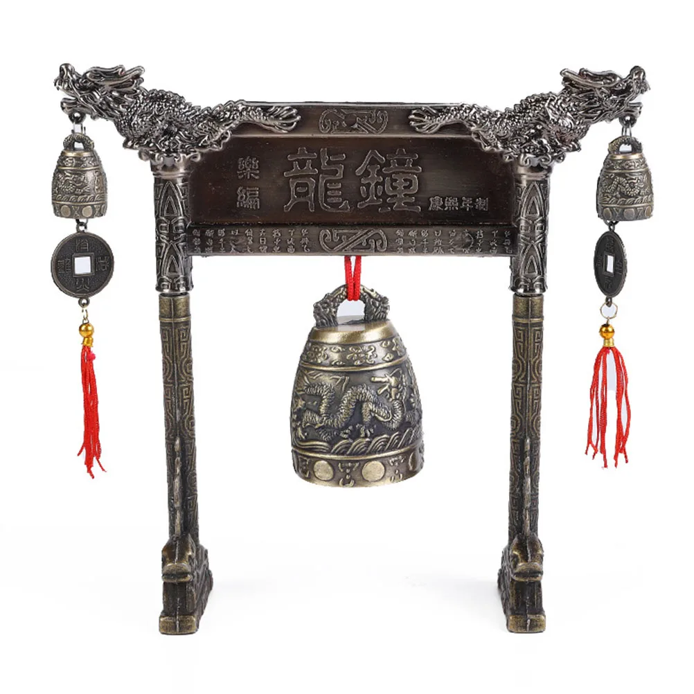 Gantry Bell Ornaments Alloy Material Feng Shui Desktop Statues Creative Home Office Decorative Adornment New Chinese
Gantry Bell Ornaments Alloy Material Feng Shui Desktop Statues Creative Home Office Decorative Adornment New Chinese