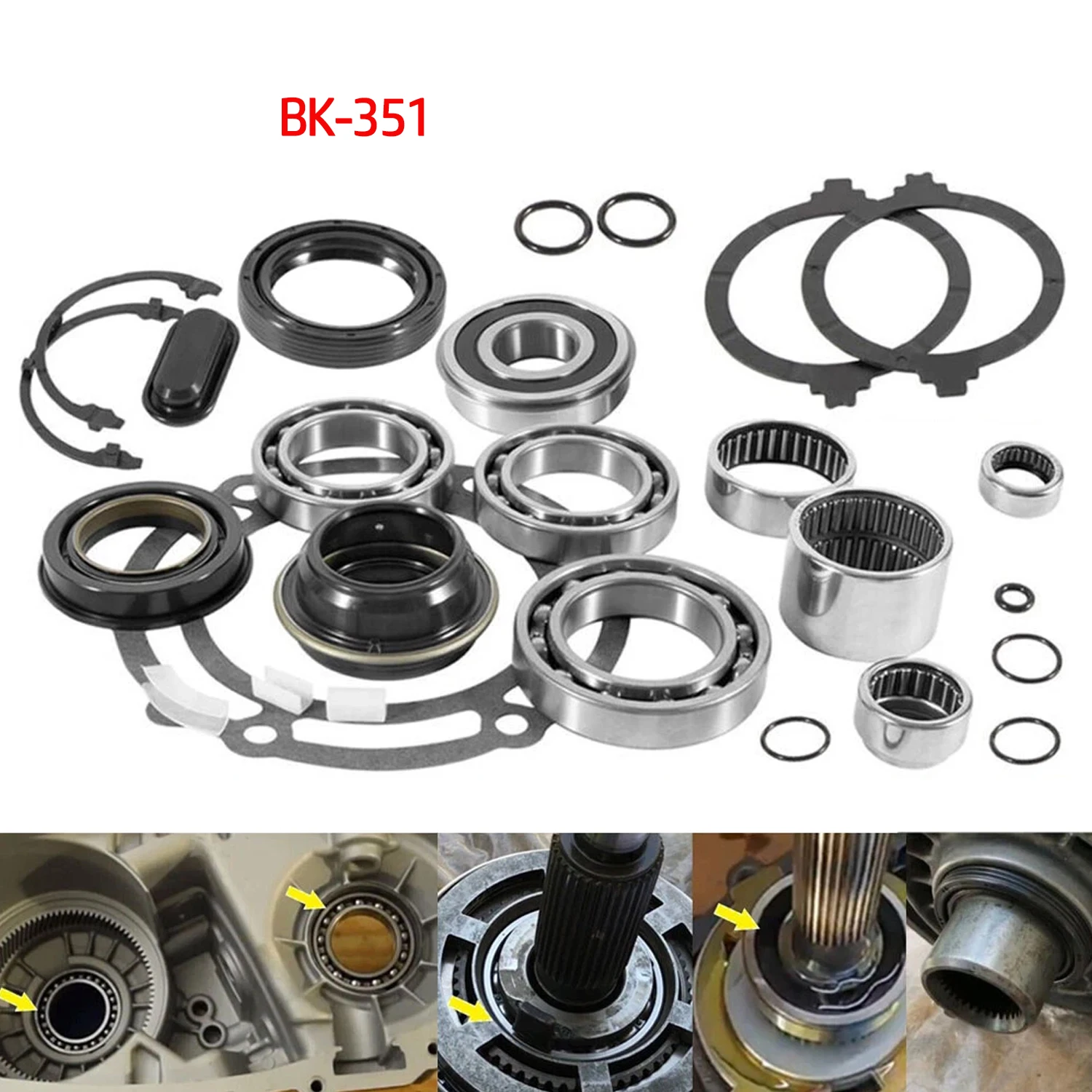NP246 Transfer Case Rebuild Kit 98-up, Replace BK351 Transfer Case Bearings, Seals & Gasket Rebuild Kit For GMC Cadillac & Chevy
NP246 Transfer Case Rebuild Kit 98-up, Replace BK351 Transfer Case Bearings, Seals & Gasket Rebuild Kit For GMC Cadillac & Chevy