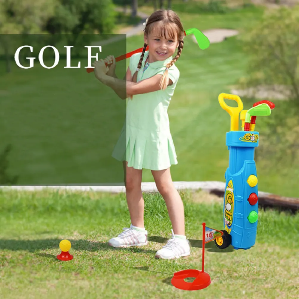1Set Golf Clubs Plastic Indoor Outdoor Educational Game for Children Parent-Child Interaction Develops Physical Mental Skills
1Set Golf Clubs Plastic Indoor Outdoor Educational Game for Children Parent-Child Interaction Develops Physical Mental Skills