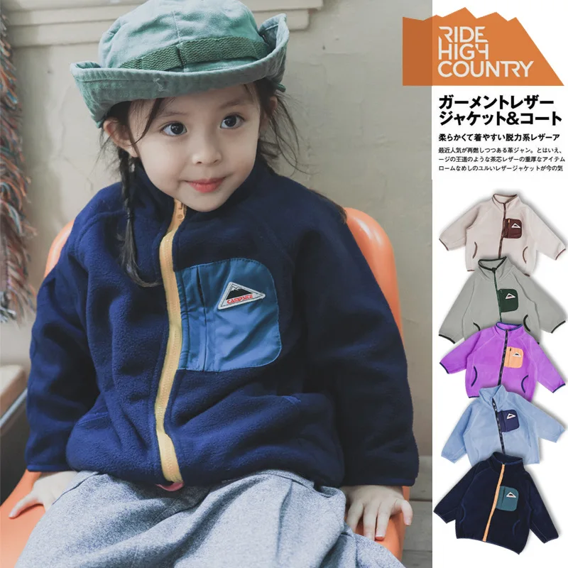 Children's Jacket 2025 Winter New Arrival Patchwork Fashion Fleece-Lined Warm Boys' Girls' Coat Pure Cotton High-Neck Doll Top 
Children's Jacket 2025 Winter New Arrival Patchwork Fashion Fleece-Lined Warm Boys' Girls' Coat Pure Cotton High-Neck Doll Top