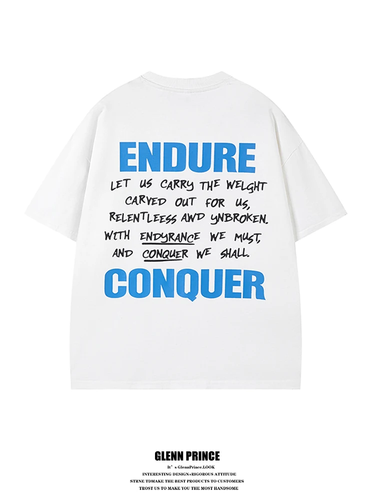 Loose Fit American Mixed Font Print 300G Heavyweight Short Sleeve T-Shirt for Men Summer Casual Stylish Cotton Tee
Loose Fit American Mixed Font Print 300G Heavyweight Short Sleeve T-Shirt for Men Summer Casual Stylish Cotton Tee