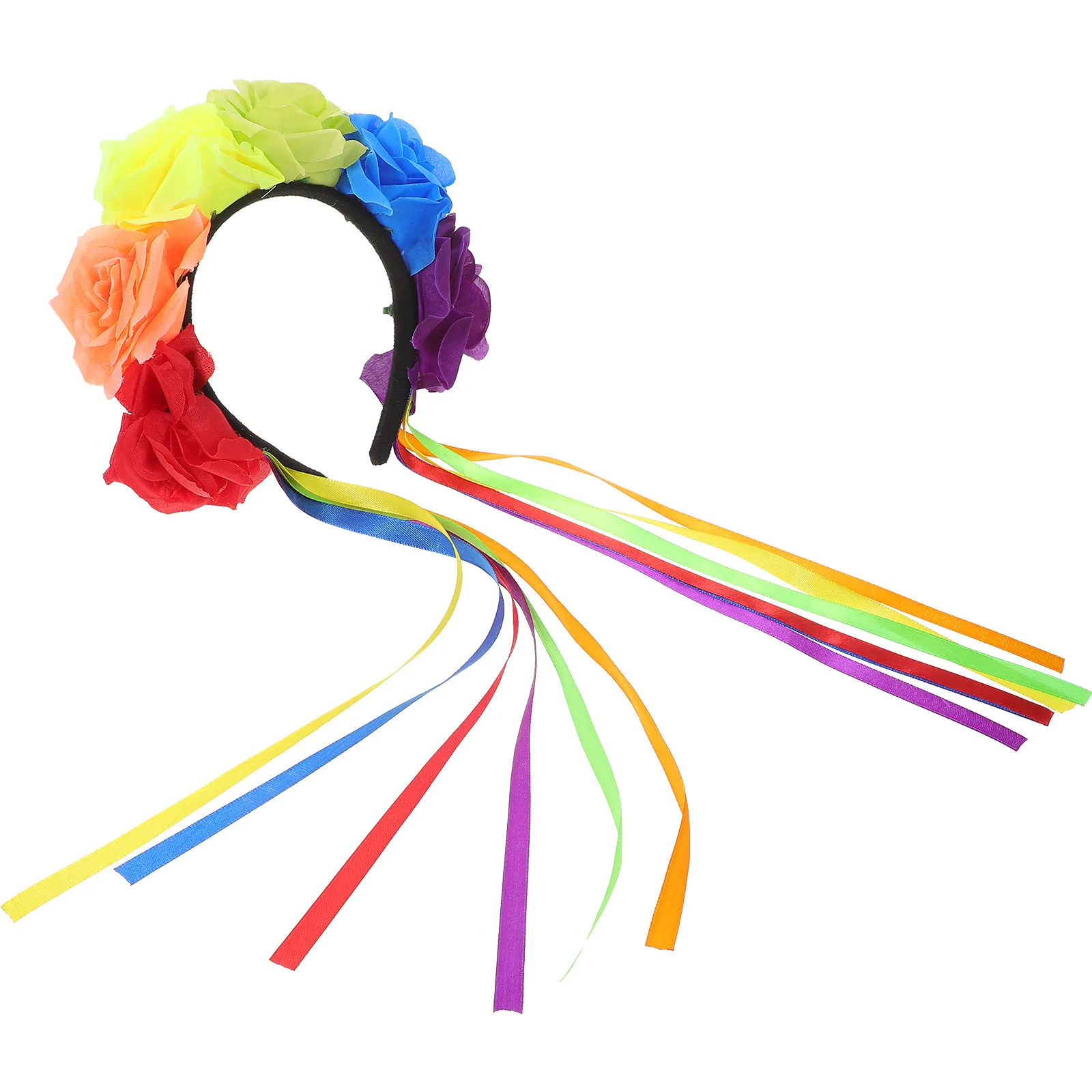 Rainbow Flower Headband for Pride Month Festival Party Decorative Floral Hair Hoop Women Girls Photo Prop Colorful Comfortable
Rainbow Flower Headband for Pride Month Festival Party Decorative Floral Hair Hoop Women Girls Photo Prop Colorful Comfortable