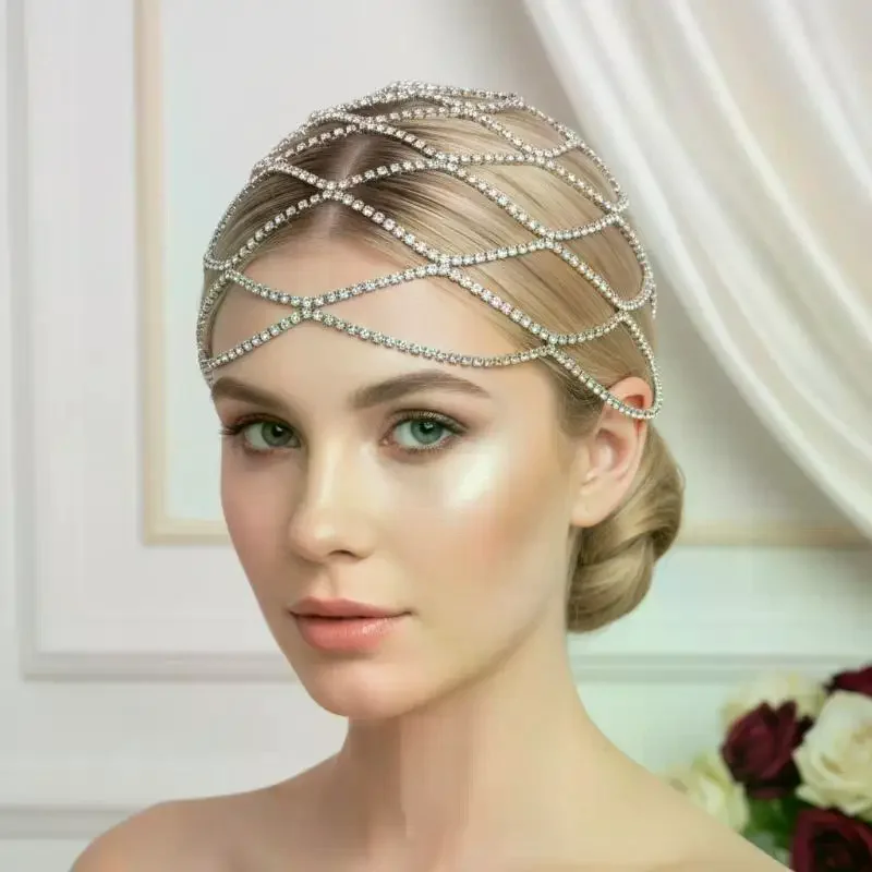 Bridal Rhinestone Multi-Layer Mesh Hat Shiny Elegant Headwear For Wedding Party Bridal Shower Hairstyle Decor 브라이덜 라인스톤 멀티 메쉬 햇
Bridal Rhinestone Multi-Layer Mesh Hat Shiny Elegant Headwear For Wedding Party Bridal Shower Hairstyle Decor 브라이덜 라인스톤 멀티 메쉬 햇