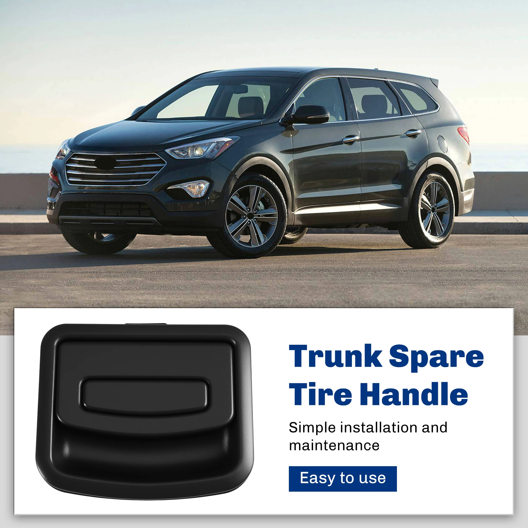 Car Trunk Mat Carpet Handle Spare Tire Handle 857552J500 For Santa Fe 2013-2018
Car Trunk Mat Carpet Handle Spare Tire Handle 857552J500 For Santa Fe 2013-2018