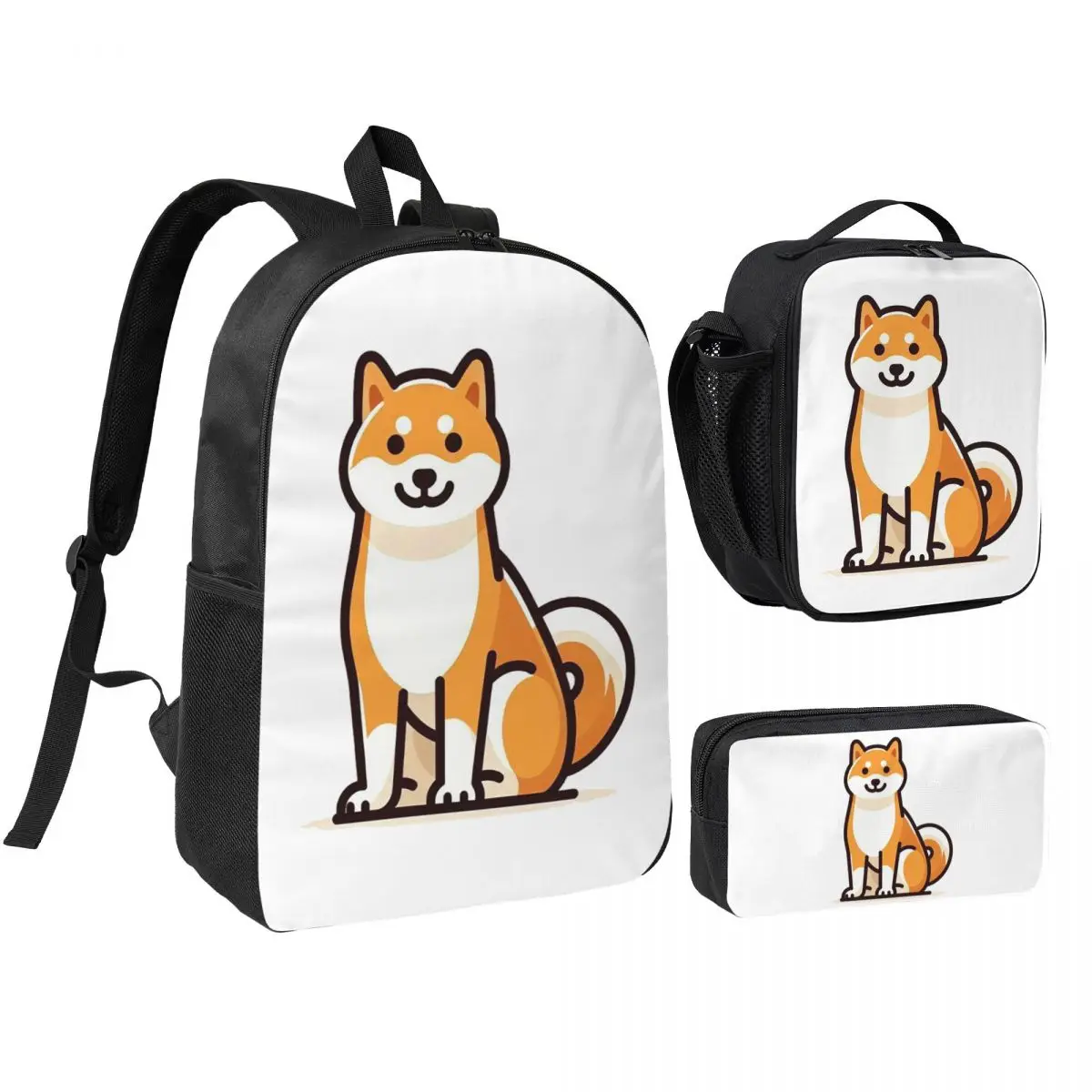 Shiba Inu_ A Comprehensive Guide Backpack Student BookBag School Bag Shoulder Bags 3ps Insulated Lunch Bag Pencil Case
Shiba Inu_ A Comprehensive Guide Backpack Student BookBag School Bag Shoulder Bags 3ps Insulated Lunch Bag Pencil Case
