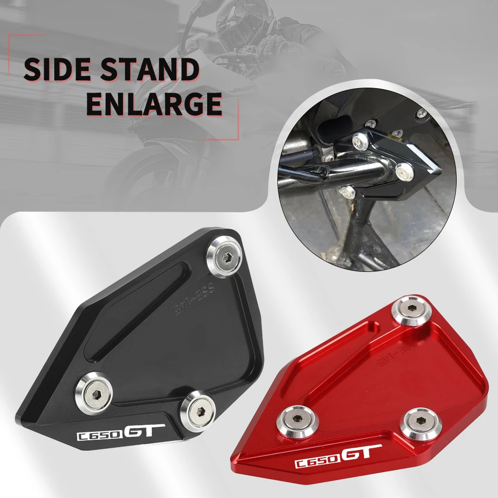 Motorcycle Accessories for BMW C600 SPORT C650GT C 650 GT Kickstand Foot Side Stand Extension Support Plate Pad 2012- 2022 2020
Motorcycle Accessories for BMW C600 SPORT C650GT C 650 GT Kickstand Foot Side Stand Extension Support Plate Pad 2012- 2022 2020