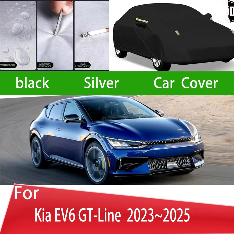 For Kia EV6 GT-Line 2023~2025 Outdoor Protection Full Car Covers Snow Cover Sunshade Waterproof Dustproof Exterior Car accessori
For Kia EV6 GT-Line 2023~2025 Outdoor Protection Full Car Covers Snow Cover Sunshade Waterproof Dustproof Exterior Car accessori
