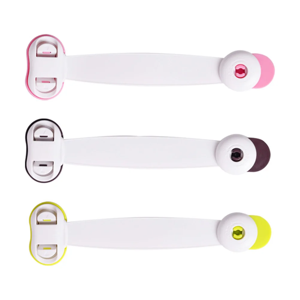3pcs Baby Safety Locks ABS Material Fridge Cabinet Drawer Proofing Supplies Protect Children Toddler Security Hardware
3pcs Baby Safety Locks ABS Material Fridge Cabinet Drawer Proofing Supplies Protect Children Toddler Security Hardware