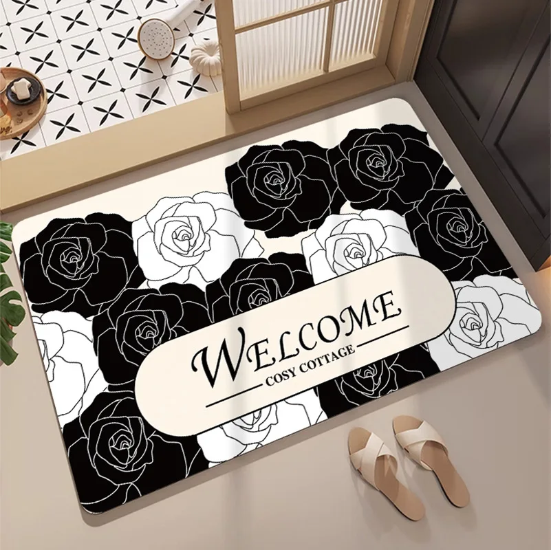 VIKAMA Floral WELCOME Mat, Multi-Scene Adaptable, Cozy Style Home Decor Foot Mat, Versatile Indoor Floor Mat - Home Decoration
VIKAMA Floral WELCOME Mat, Multi-Scene Adaptable, Cozy Style Home Decor Foot Mat, Versatile Indoor Floor Mat - Home Decoration