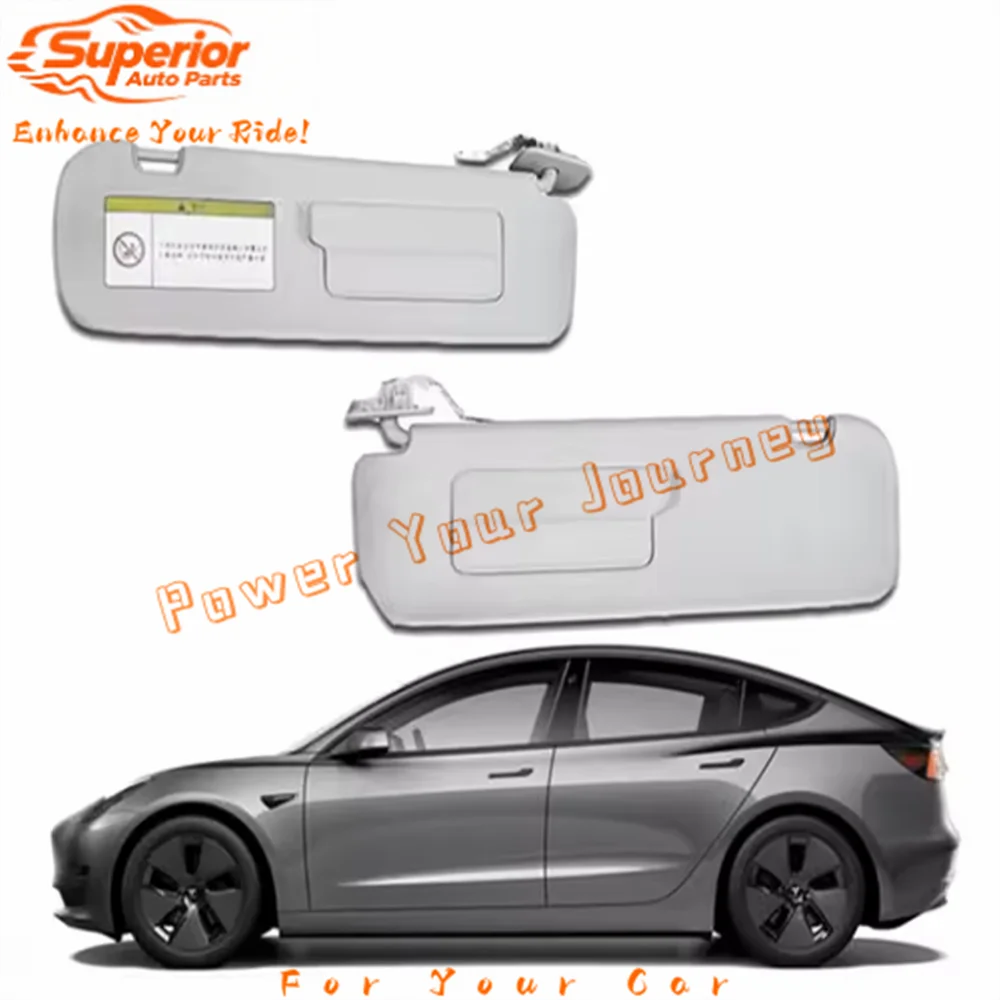 For 2017-2023 Tesla Model 3/Y Left Driver Side Sun Visor with Mirror - 149040501B
For 2017-2023 Tesla Model 3/Y Left Driver Side Sun Visor with Mirror - 149040501B