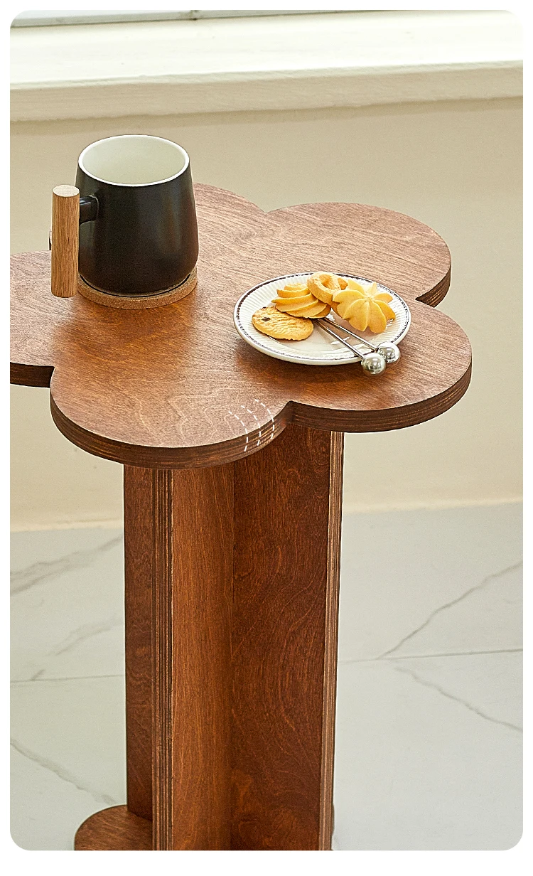 Creative flower corner small apartment household simple coffee table side table
Creative flower corner small apartment household simple coffee table side table