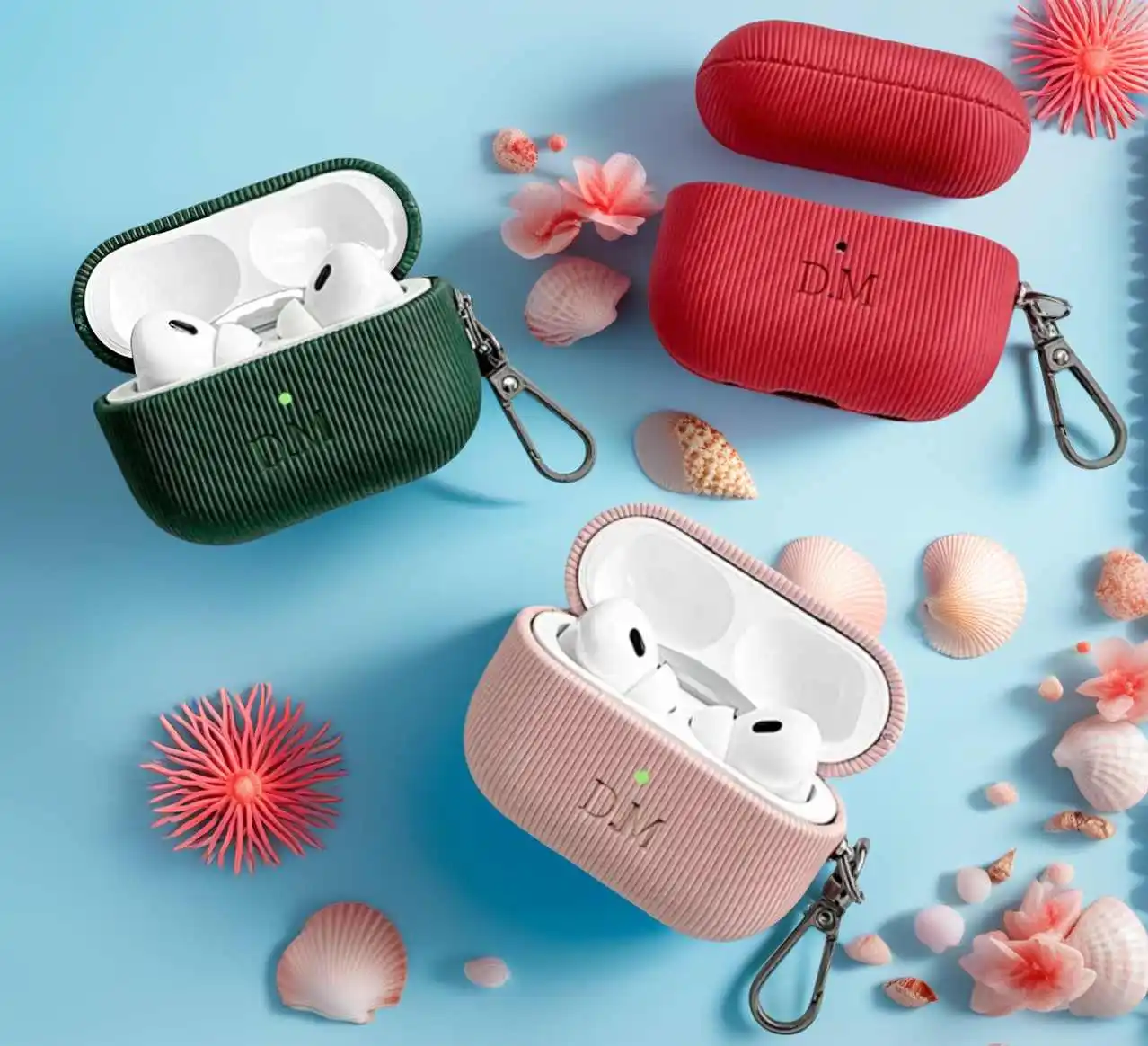 DIY Personalized Earphone Protecting Case w/ Keychain For Airpods 1 2 3 Pro 2 Customized Initials Letters Name Words Cover Case
DIY Personalized Earphone Protecting Case w/ Keychain For Airpods 1 2 3 Pro 2 Customized Initials Letters Name Words Cover Case