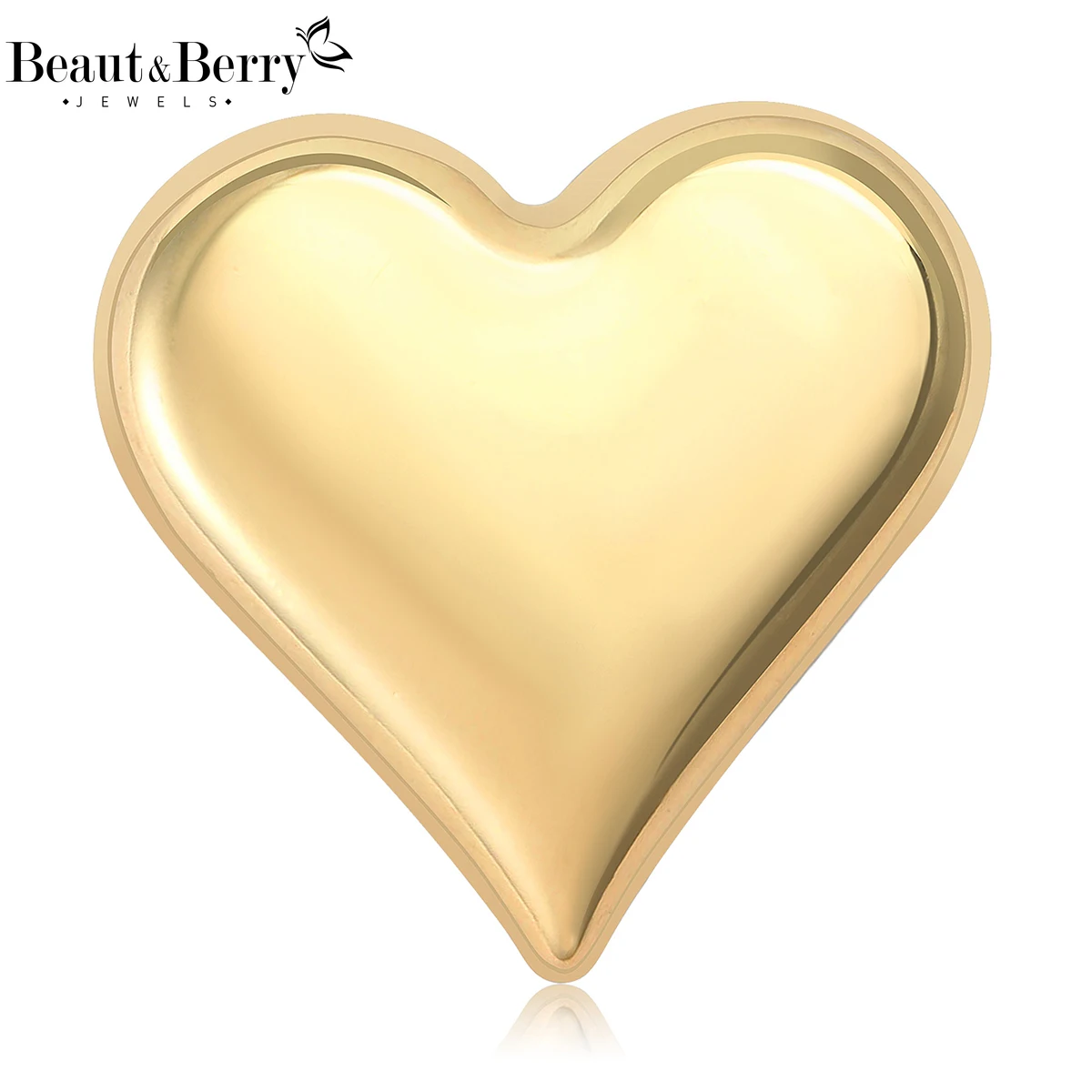 Beaut&Berry Trendy Glossy Heart Brooches for Women Unisex Love Pins Casual Party Jewelry Accessories Gifts Decoration
Beaut&Berry Trendy Glossy Heart Brooches for Women Unisex Love Pins Casual Party Jewelry Accessories Gifts Decoration
