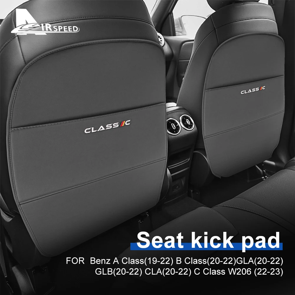 Противогрязный противоударный коврик для Mercedes Benz A B C Class GLA GLB CLA W206 19-2022, кожаные защитные коврики для заднего сиденья автомобиля, аксессуары
Противогрязный противоударный коврик для Mercedes Benz A B C Class GLA GLB CLA W206 19-2022, кожаные защитные коврики для заднего сиденья автомобиля, аксессуары