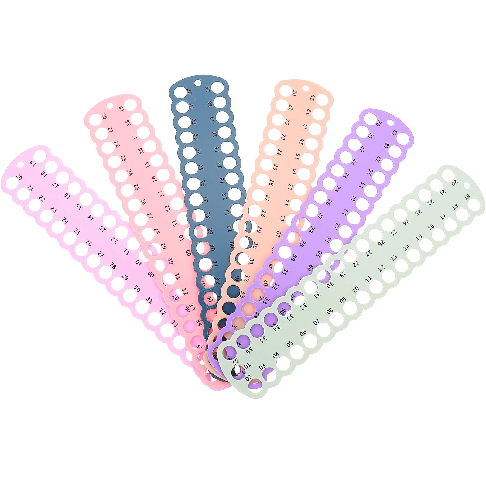 6Pcs Thread Organizer for Cross Stitch Plastic Multi-Hole Embroidery Floss Holder Tangle-Free Portable Daily Use Stitching
6Pcs Thread Organizer for Cross Stitch Plastic Multi-Hole Embroidery Floss Holder Tangle-Free Portable Daily Use Stitching