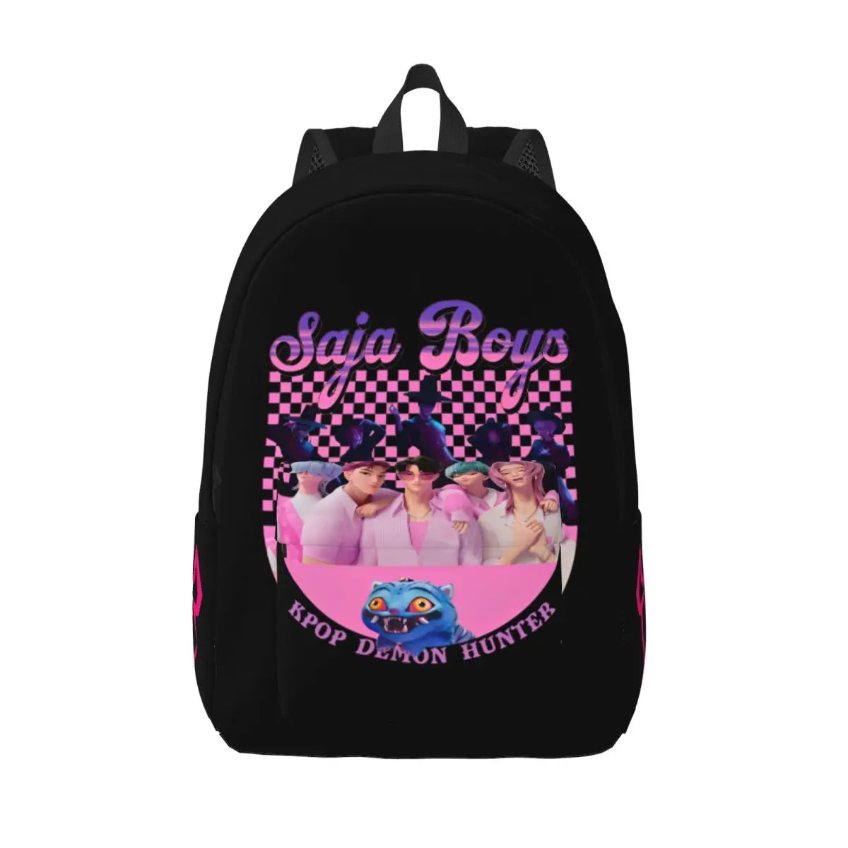 Saja Boys Kpop Demon Hunters Casual Backpack with Pocket High School Travel Daypack for Men Women Laptop Computer Shoulder Bag
Saja Boys Kpop Demon Hunters Casual Backpack with Pocket High School Travel Daypack for Men Women Laptop Computer Shoulder Bag