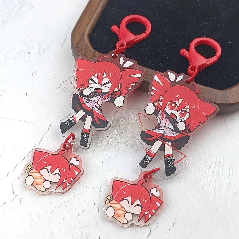 New Anime Kasane Teto Cosplay Acrylic Keychain Pendant Charms Backpack Decoration Cute Gift
New Anime Kasane Teto Cosplay Acrylic Keychain Pendant Charms Backpack Decoration Cute Gift