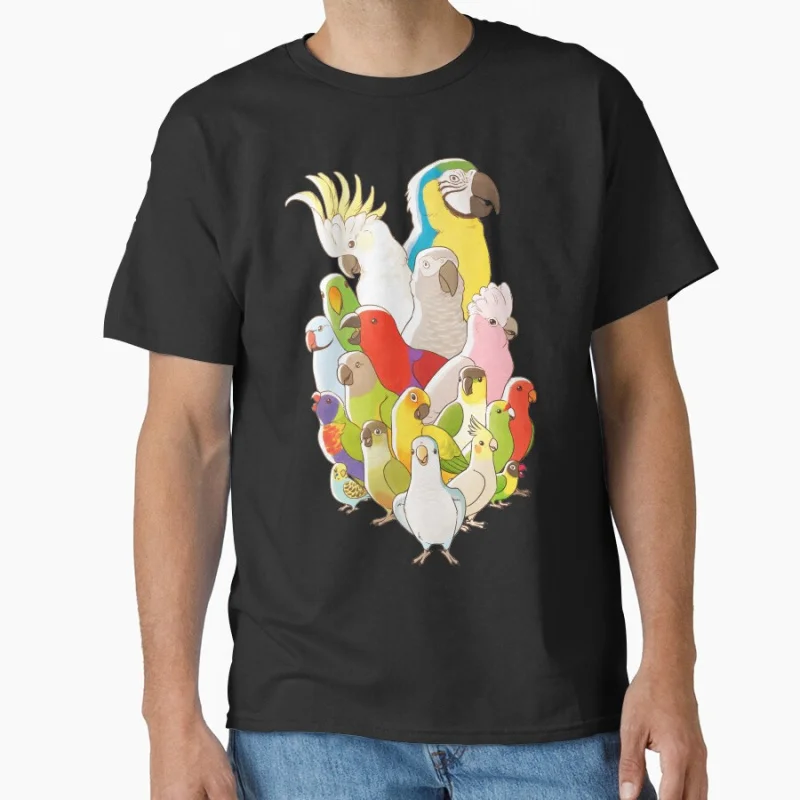 Parrot Party Sun Conure Cute Pet bird Gift T shirt for man Large size Tops Funny parrot Graphic Printed
Parrot Party Sun Conure Cute Pet bird Gift T shirt for man Large size Tops Funny parrot Graphic Printed