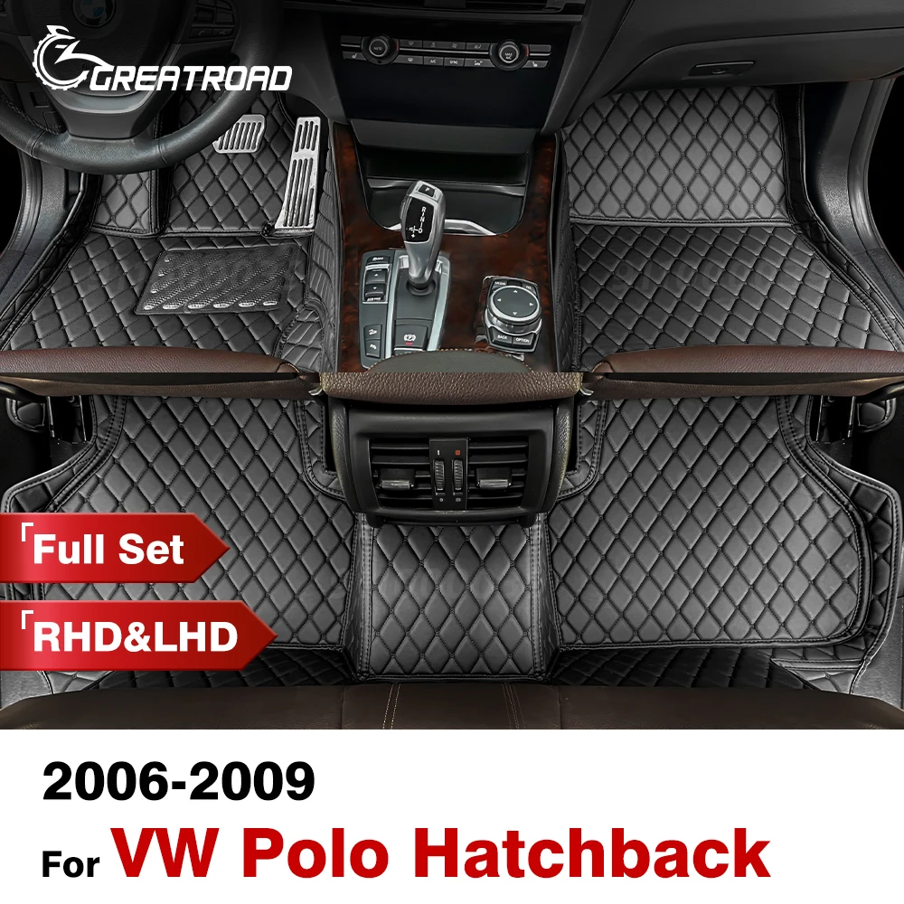 Автомобильные коврики на заказ для Volkswagen VW Polo Hatchback 2006-2009 2008 2007 автомобильный коврик, защитные аксессуары для интерьера
Автомобильные коврики на заказ для Volkswagen VW Polo Hatchback 2006-2009 2008 2007 автомобильный коврик, защитные аксессуары для интерьера