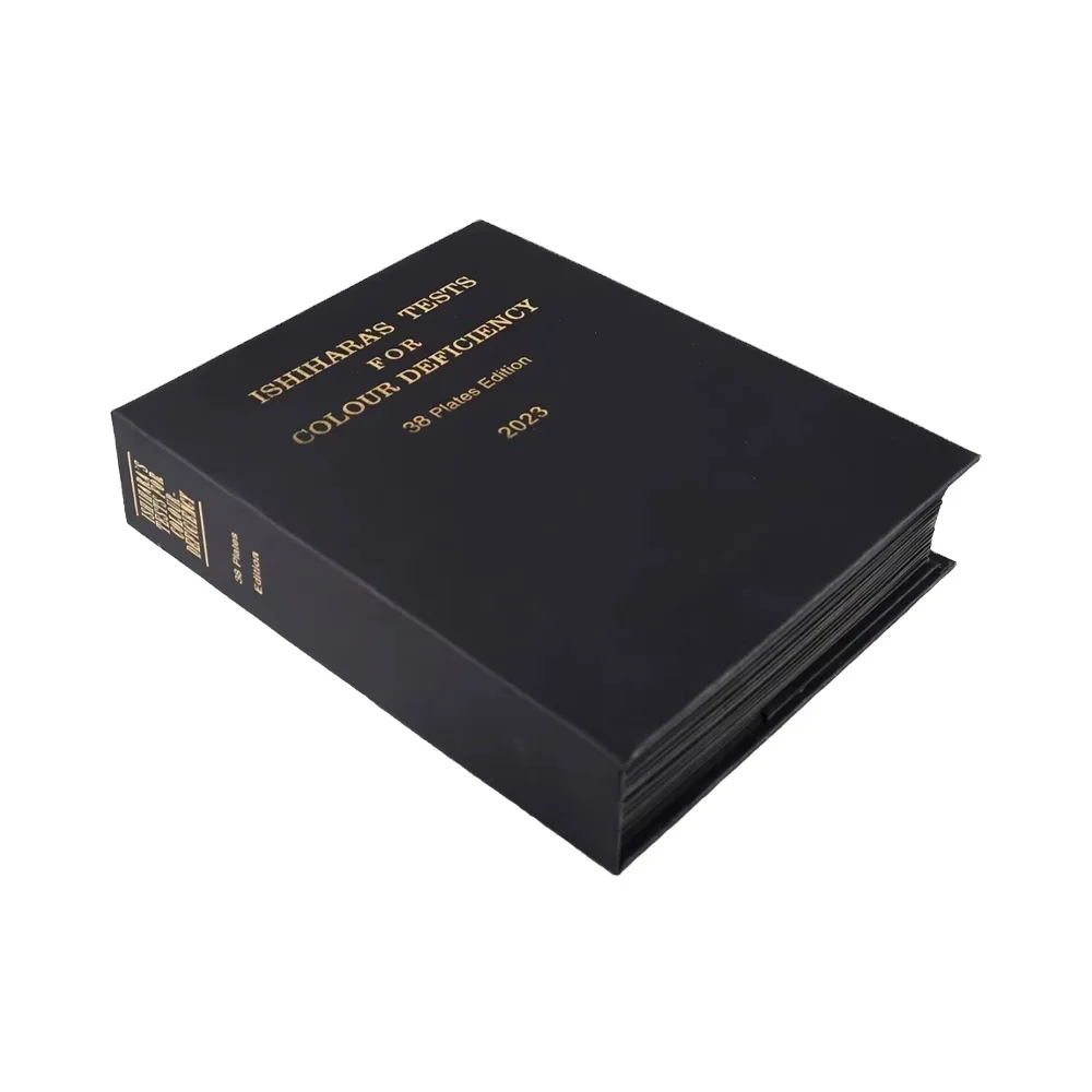 2024 New Ophthalmic Optical Optometry Ishihara Book 38 Plates Color Blindness Color Deficiency Test Book ISHI-38-2
2024 New Ophthalmic Optical Optometry Ishihara Book 38 Plates Color Blindness Color Deficiency Test Book ISHI-38-2