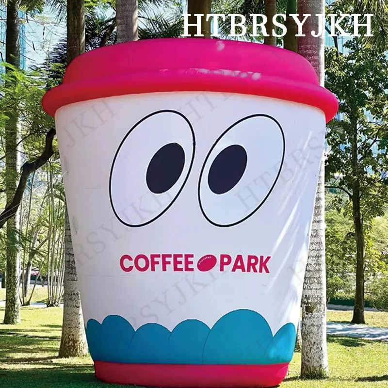 Inflatable milk tea cup, with blower, outdoor square park activities decoration tourists photo punch props
Inflatable milk tea cup, with blower, outdoor square park activities decoration tourists photo punch props