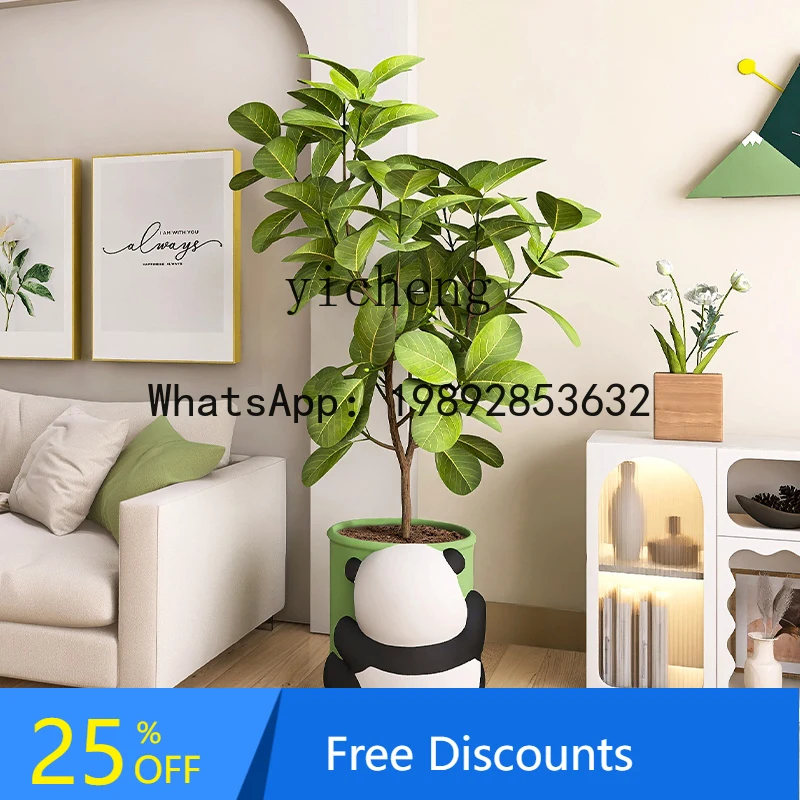 FF panda floor-to-ceiling vase ornament balcony cute home decoration indoor large ceramic flower pot
FF panda floor-to-ceiling vase ornament balcony cute home decoration indoor large ceramic flower pot