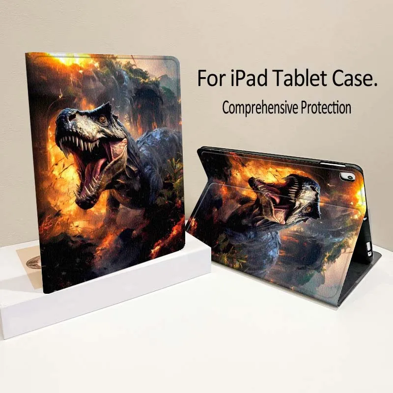 Cartoon Roaring T-Rex For iPad Pro Air mini 7 6 5 4 11th 10th 7th 6th 5th 13 12.9 11 10.9 10.5 10.2 Inch Tablet Case
Cartoon Roaring T-Rex For iPad Pro Air mini 7 6 5 4 11th 10th 7th 6th 5th 13 12.9 11 10.9 10.5 10.2 Inch Tablet Case