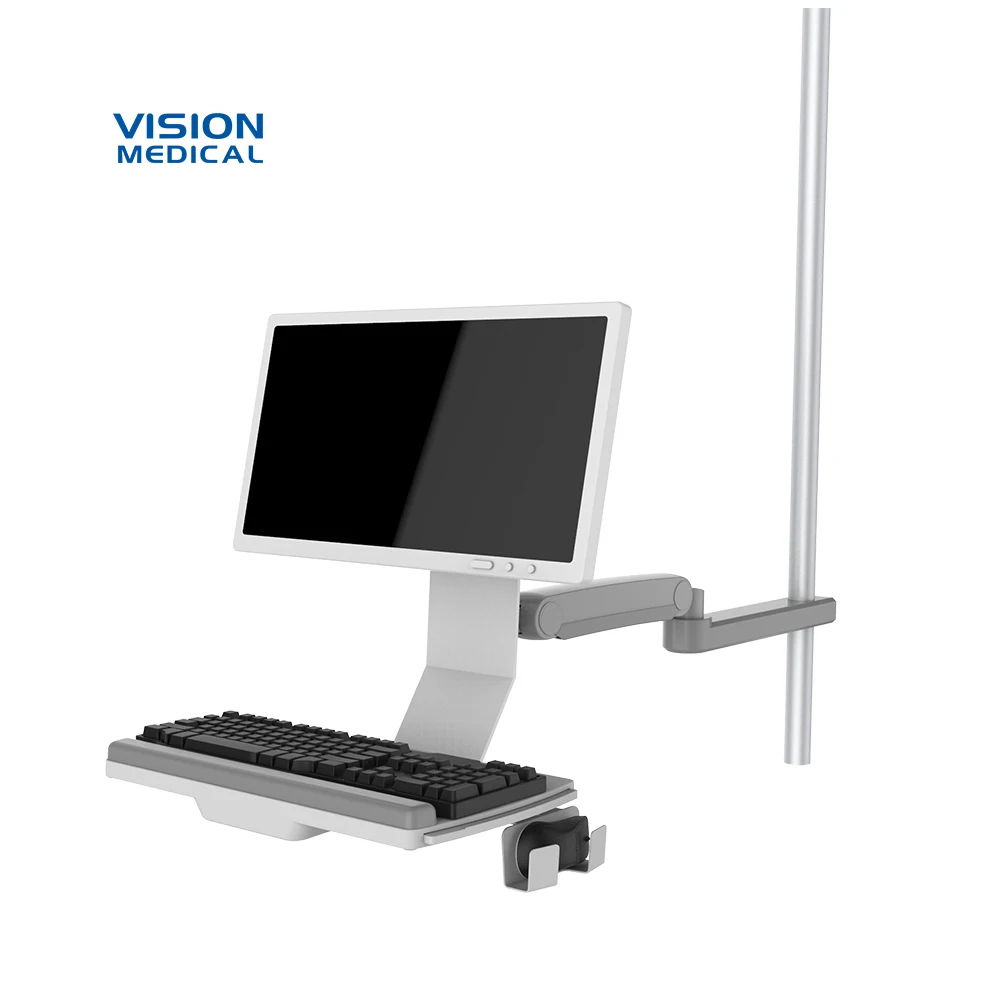 Adjustable Metal monitor- Arm Desk Mount for Computer Medical Equipment for Hospitals Facilities ABS Medical Equipment Mounts
Adjustable Metal monitor- Arm Desk Mount for Computer Medical Equipment for Hospitals Facilities ABS Medical Equipment Mounts