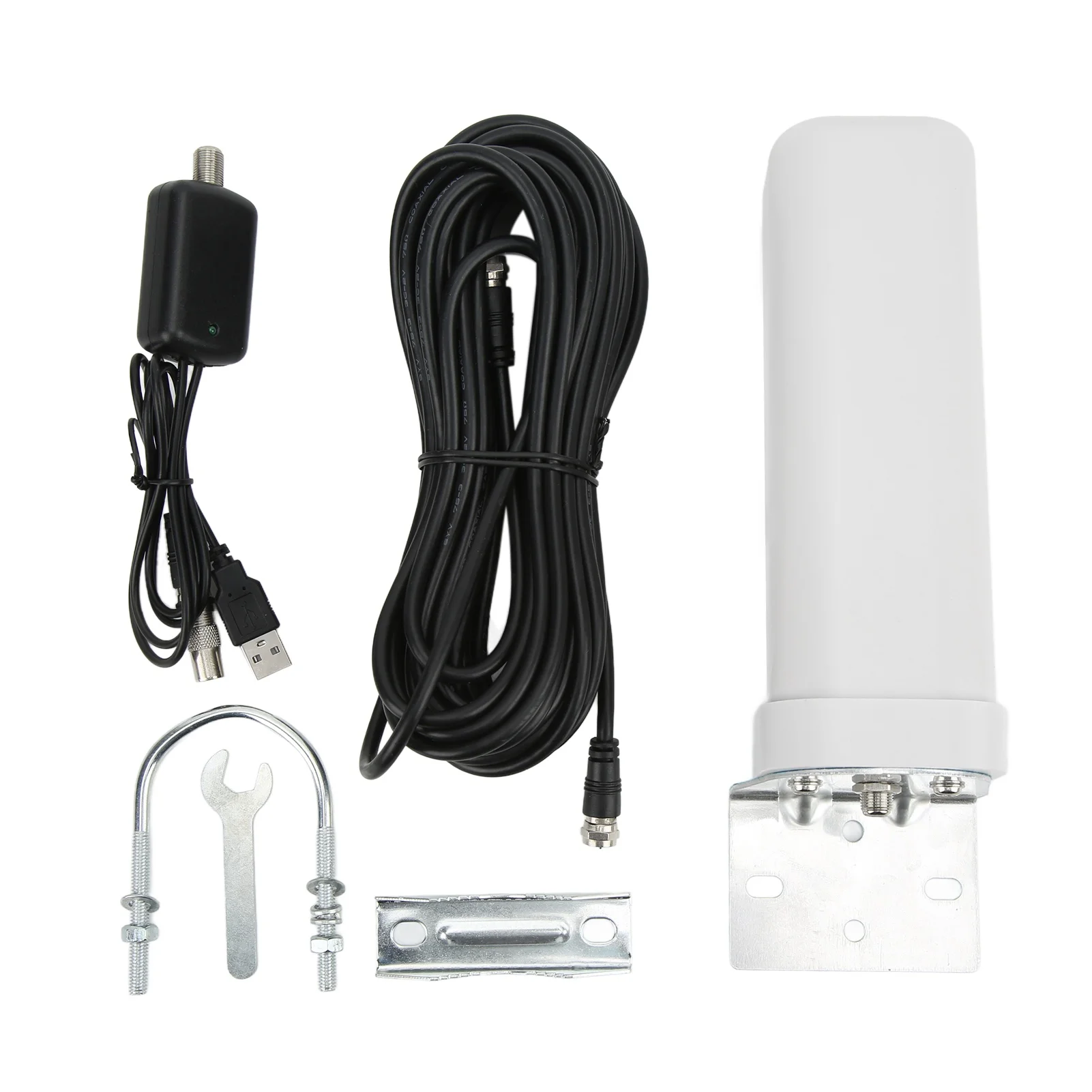 KJ‑028 Omni Barrel Antenna Outdoor IP67 Waterproof 5V 25dBi High Gain 1080P HD Signal TV Antenna
KJ‑028 Omni Barrel Antenna Outdoor IP67 Waterproof 5V 25dBi High Gain 1080P HD Signal TV Antenna